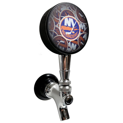 New York Islanders Clone Series Hockey Puck Beer Tap Handle