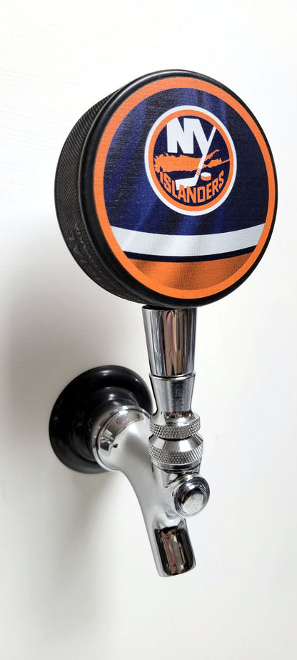 New York Islanders Reverse Series Hockey Puck Beer Tap Handle