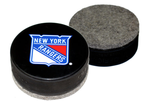 New York Rangers Basic Series Hockey Puck Eraser For Chalk & Whiteboards