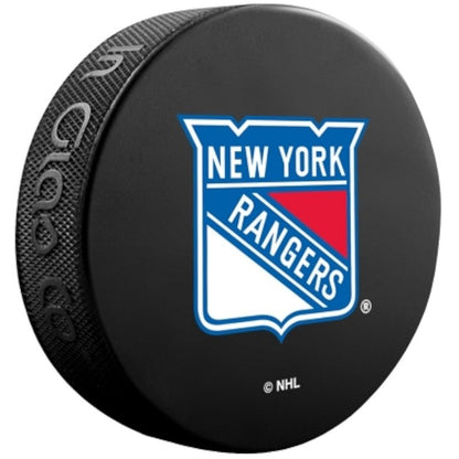 New York Rangers Basic Style Collectible Hockey Puck