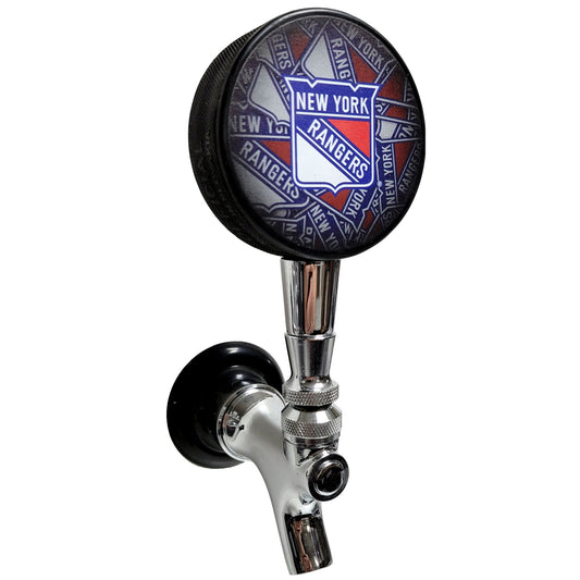 New York Rangers Clone Series Hockey Puck Beer Tap Handle