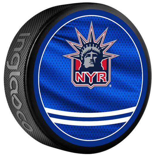 New York Rangers Reverse Retro Series Collectible Hockey Puck