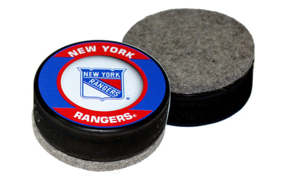 New York Rangers Retro Series Hockey Puck Board Eraser For Chalk & Whiteboards