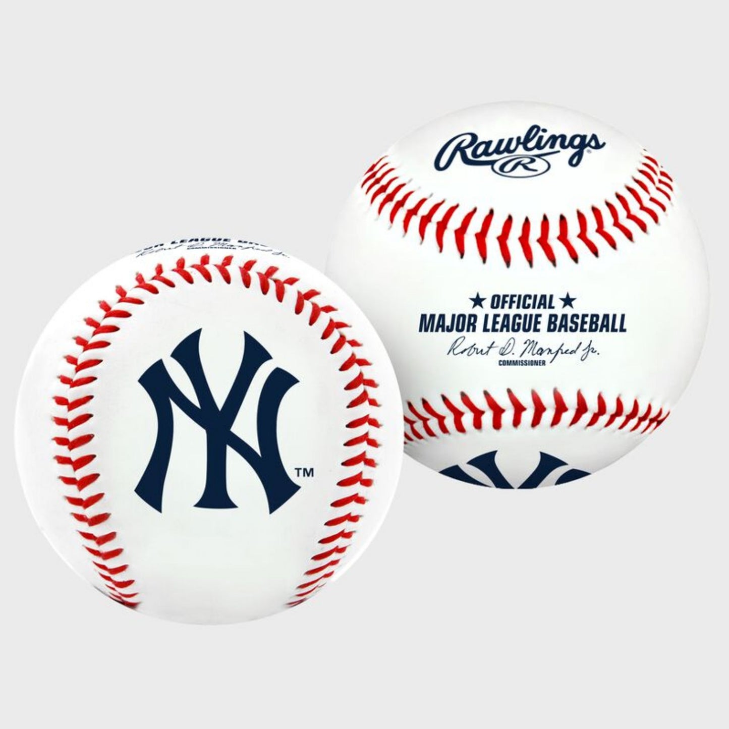 New York Yankees Collectible MLB Logo Baseball