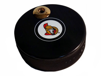 Ottawa Senators Auto Series Artisan Hockey Puck Desk Pen Holder