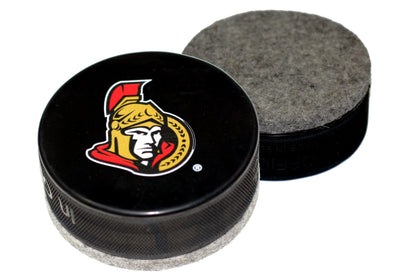 Ottawa Senators Basic Series Hockey Puck Board Eraser For Chalk & Whiteboards