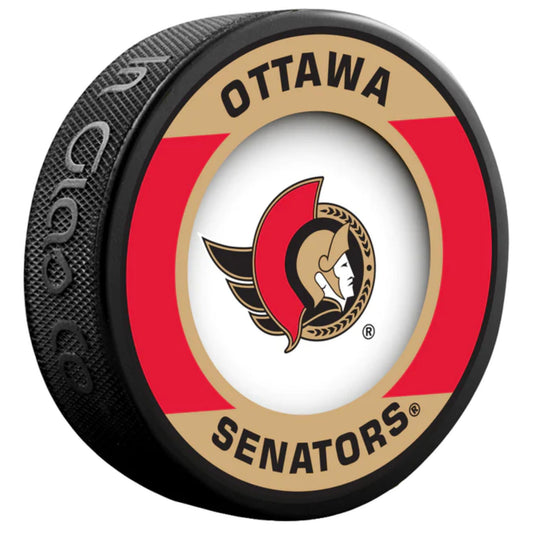 Ottawa Senators Retro Series Collectible Hockey Puck