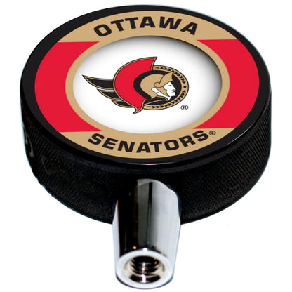 Ottawa Senators Retro Series Hockey Puck Beer Tap Handle