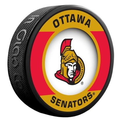 Ottawa Senators Throwback Logo Retro Series Collectible Hockey Puck