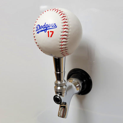 Los Angeles Dodgers Shohei Ohtani Baseball Beer Tap Handle