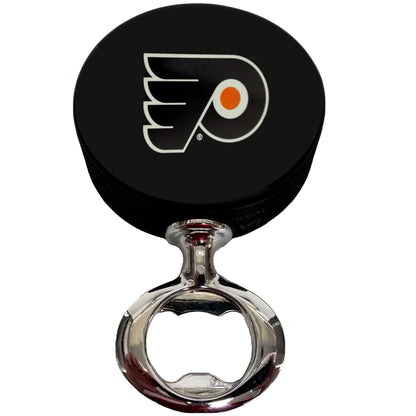 Philadelphia Flyers FULCRUM Series Hockey Puck Bottle Opener