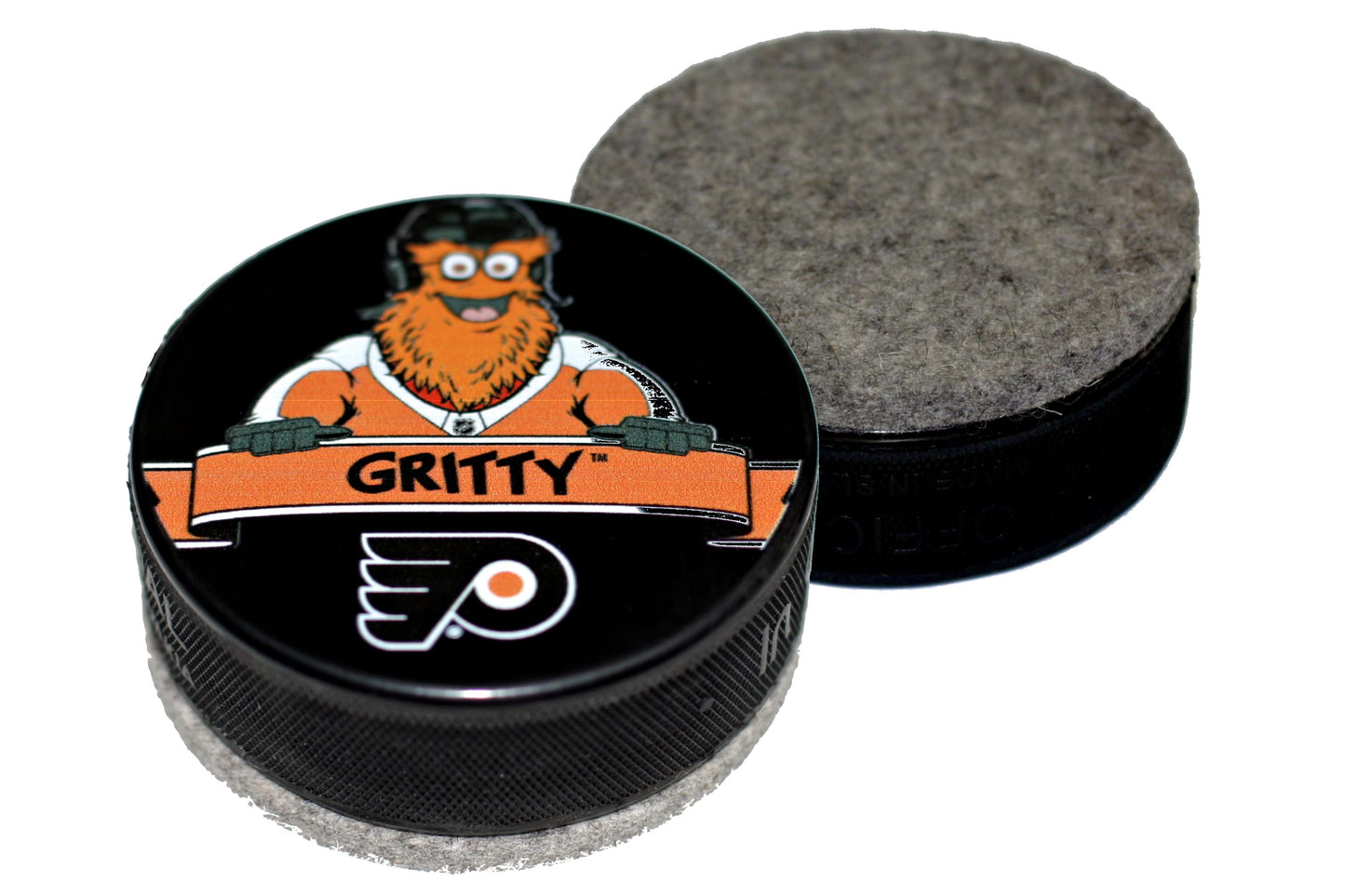 Philadelphia Flyers Mascot Series Gritty Hockey Puck Board Eraser For Chalk and Whiteboards