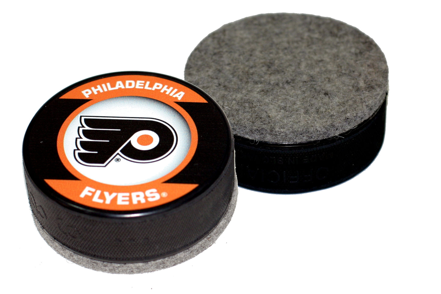 Philadelphia Flyers Retro Series Hockey Puck Board Eraser For Chalk & Whiteboards