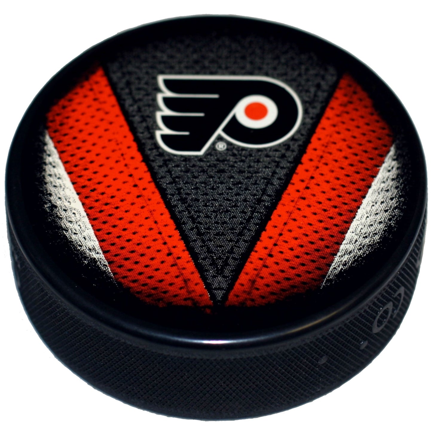 Philadelphia Flyers Stitch Series Collectible Hockey Puck