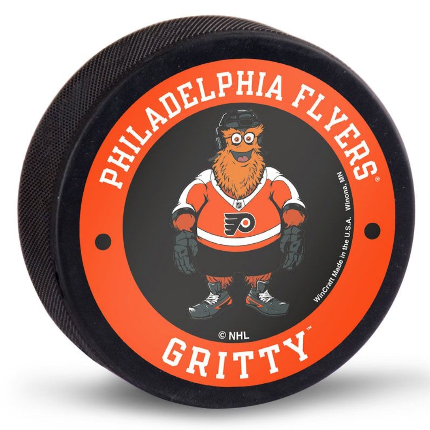 Philadelphia Flyers GRITTY Mascot Series Souvenir Collector Hockey Puck