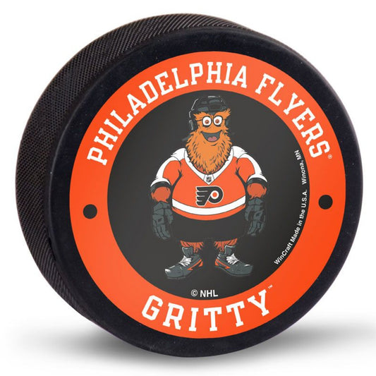 Philadelphia Flyers GRITTY Mascot Series Souvenir Collector Hockey Puck