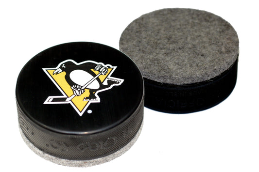 Pittsburgh Penguins Basic Series Hockey Puck Board Eraser For Chalk & Whiteboards