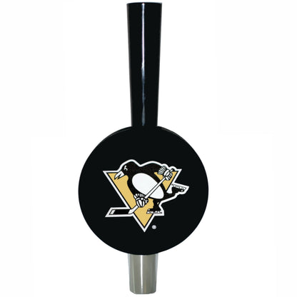 Pittsburgh Penguins Tall-Boy Hockey Puck Beer Tap Handle