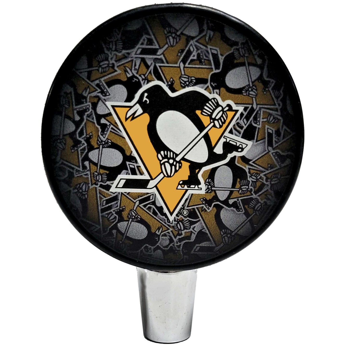 Pittsburgh Penguins Clone Series Hockey Puck Beer Tap Handle