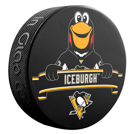 Pittsburgh Penguins Mascot Series Iceburgh Collectible Hockey Puck