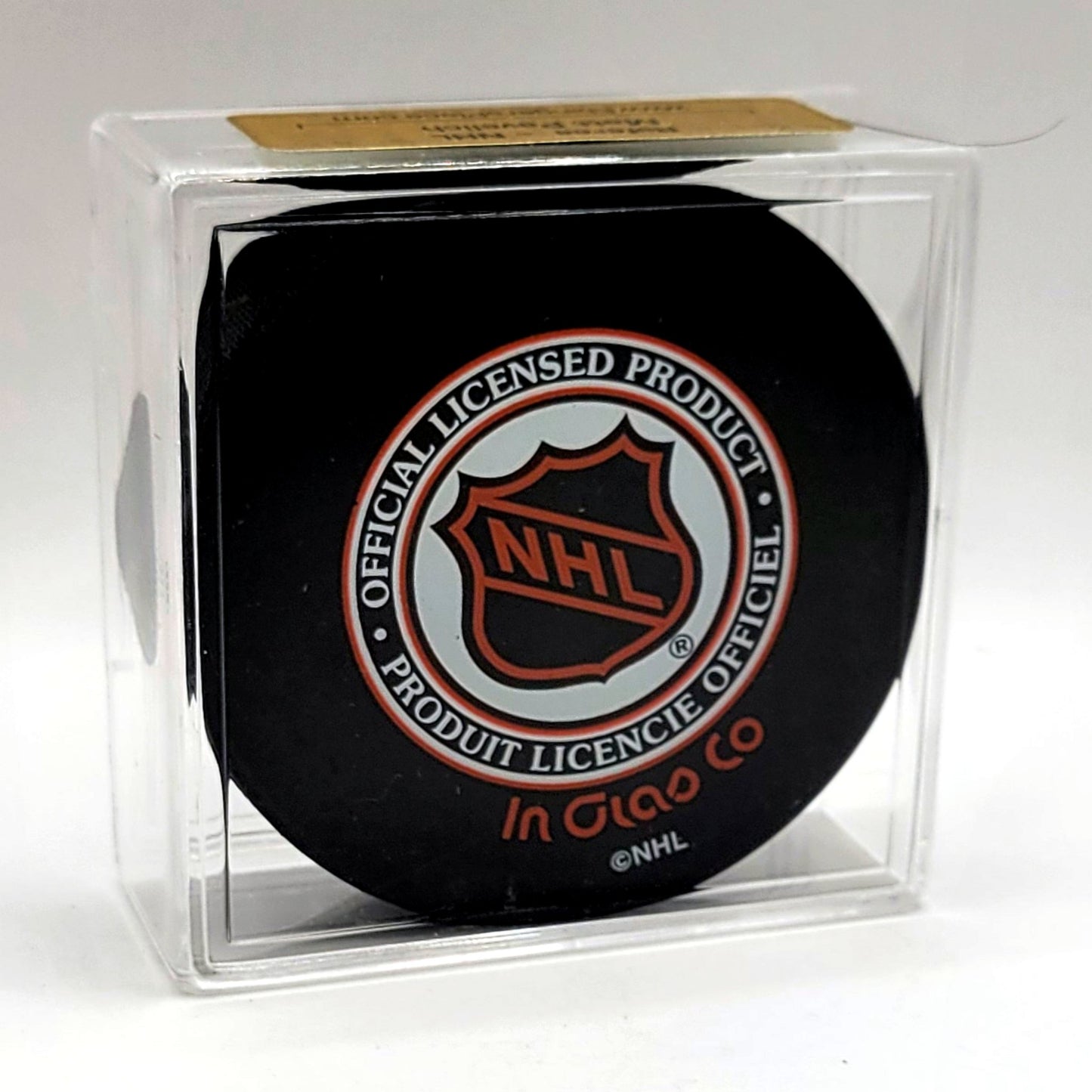 NHL Referee Matt Pavelich Autographed Hockey Puck With COA