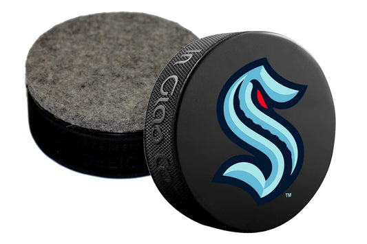 Seattle Kraken Basic Series Hockey Puck Board Eraser For Chalk & Whiteboards