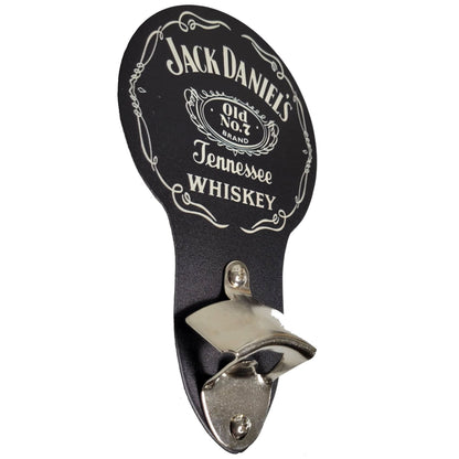Jack Daniels Metal Sign Bottle Opener