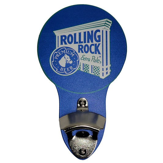 Rolling Rock Extra Pale Metal Sign Bottle Opener