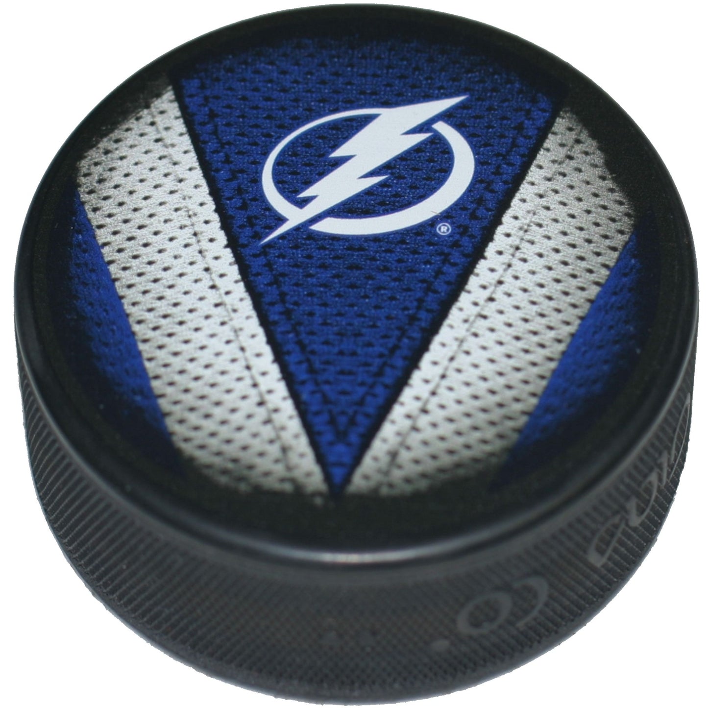 Tampa Bay Lightning Stitch Series Collectible Hockey Puck