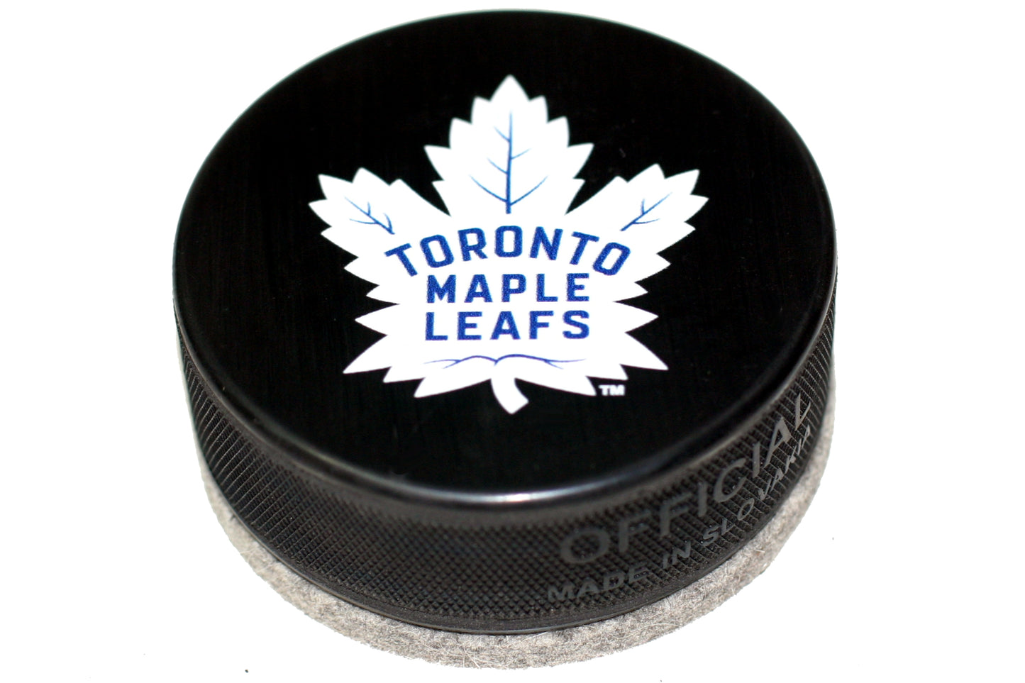 Toronto Maple Leafs Basic Series Hockey Puck Board Eraser For Chalk and Whiteboards