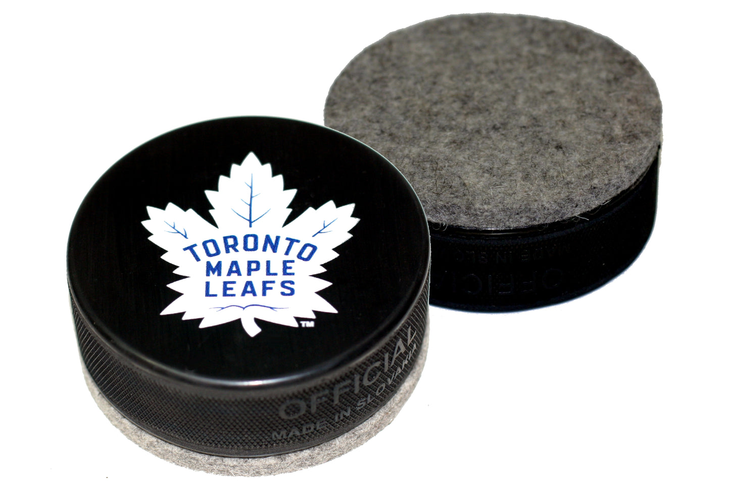 Toronto Maple Leafs Basic Series Hockey Puck Board Eraser For Chalk and Whiteboards