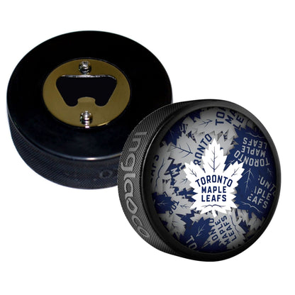 Toronto Maple Leafs Clone Series Hockey Puck Bottle Opener