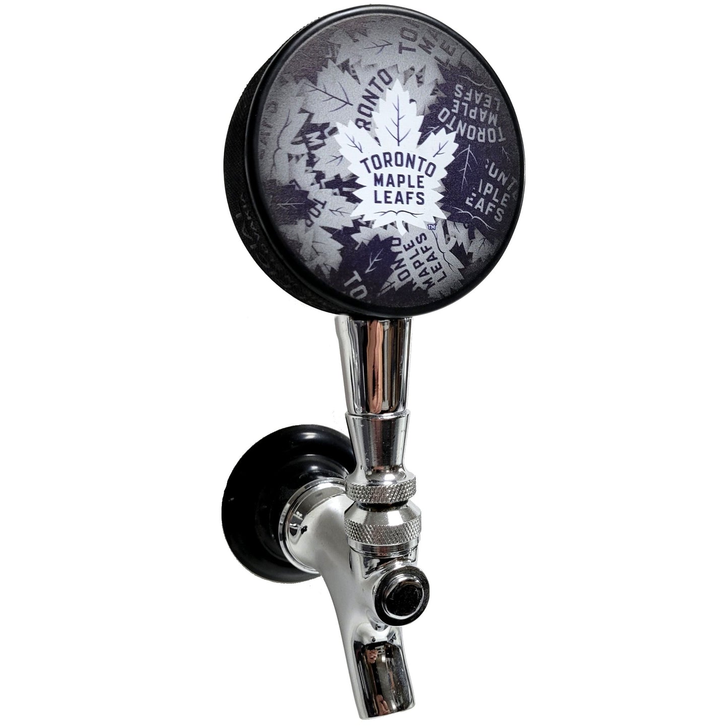 Toronto Maple Leafs Clone Series Hockey Puck Beer Tap Handle