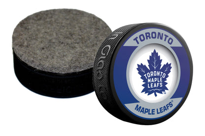 Toronto Maple Leafs Retro Series Hockey Puck Board Eraser For Chalk & Whiteboards