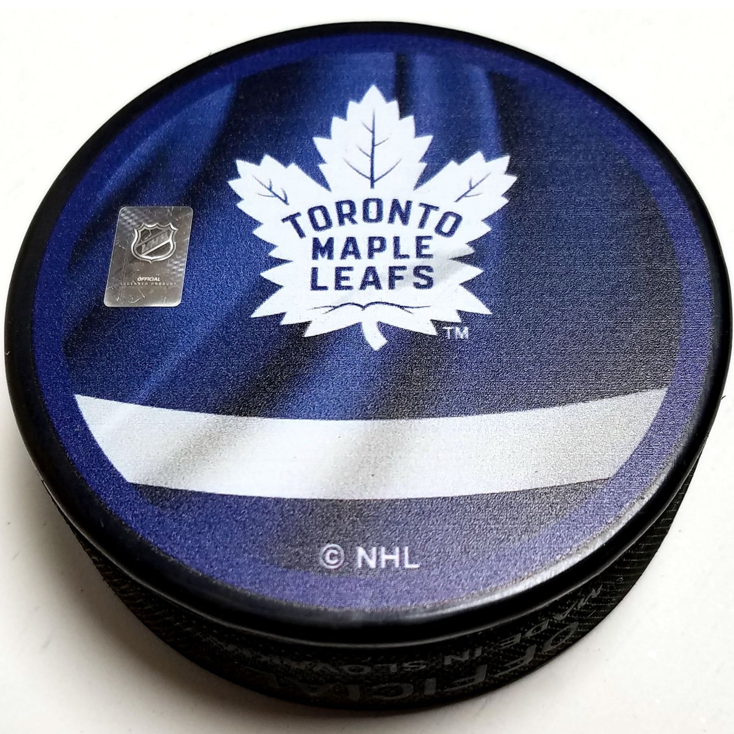 Toronto Maple Leafs Reverse Retro Series Collectible Hockey Puck