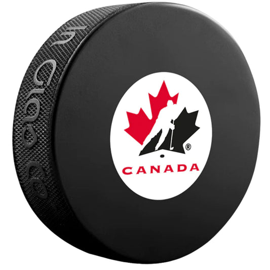 Team Canada Autograph Style Collectible Hockey Puck