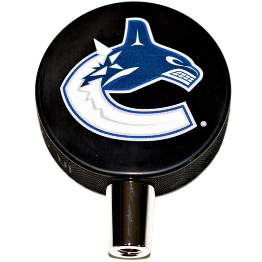 Vancouver Canucks Basic Series Hockey Puck Beer Tap Handle