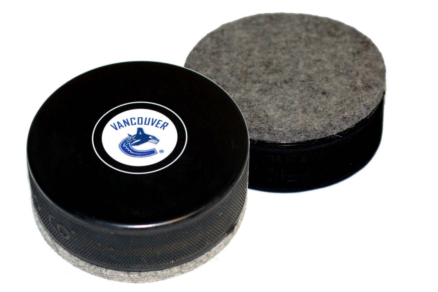 Vancouver Canucks Autograph Series Hockey Puck Board Eraser For Chalk & Whiteboards