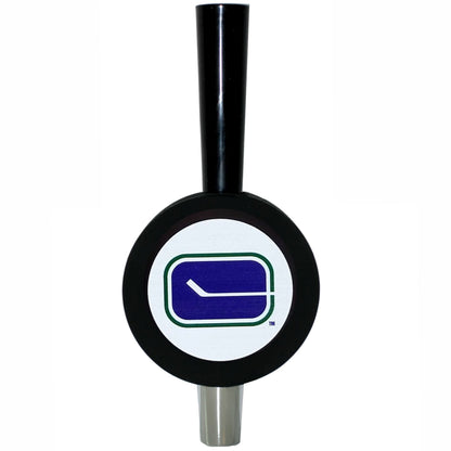 Vancouver Canucks Vintage Series Tall-Boy Hockey Puck Beer Tap Handle