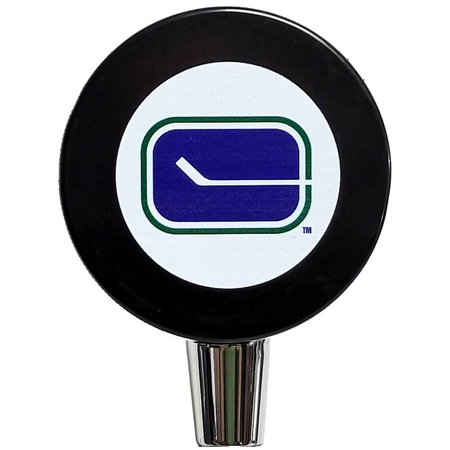 Vancouver Canucks Vintage Series NHL Hockey Puck Beer Tap Handle