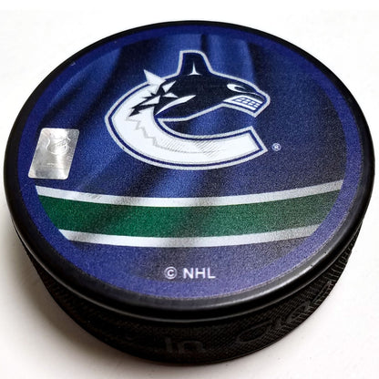 Vancouver Canucks Reverse Retro Series Collectible Hockey Puck