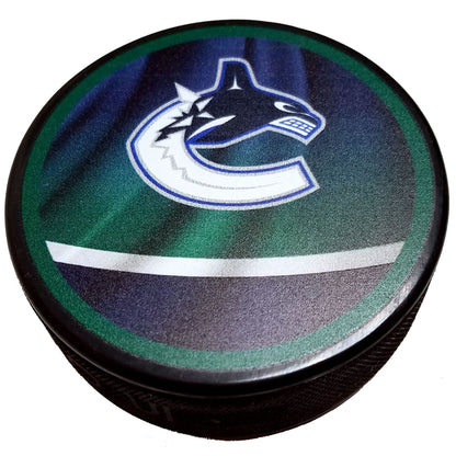 Vancouver Canucks Reverse Retro Series Collectible Hockey Puck