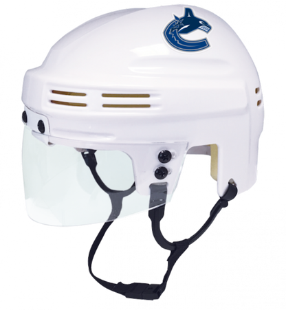 Vancouver Canucks White Unsigned Collectible Mini Hockey Helmet