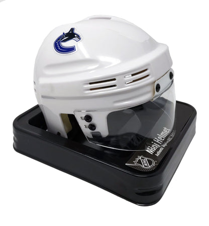 Vancouver Canucks White Unsigned Collectible Mini Hockey Helmet