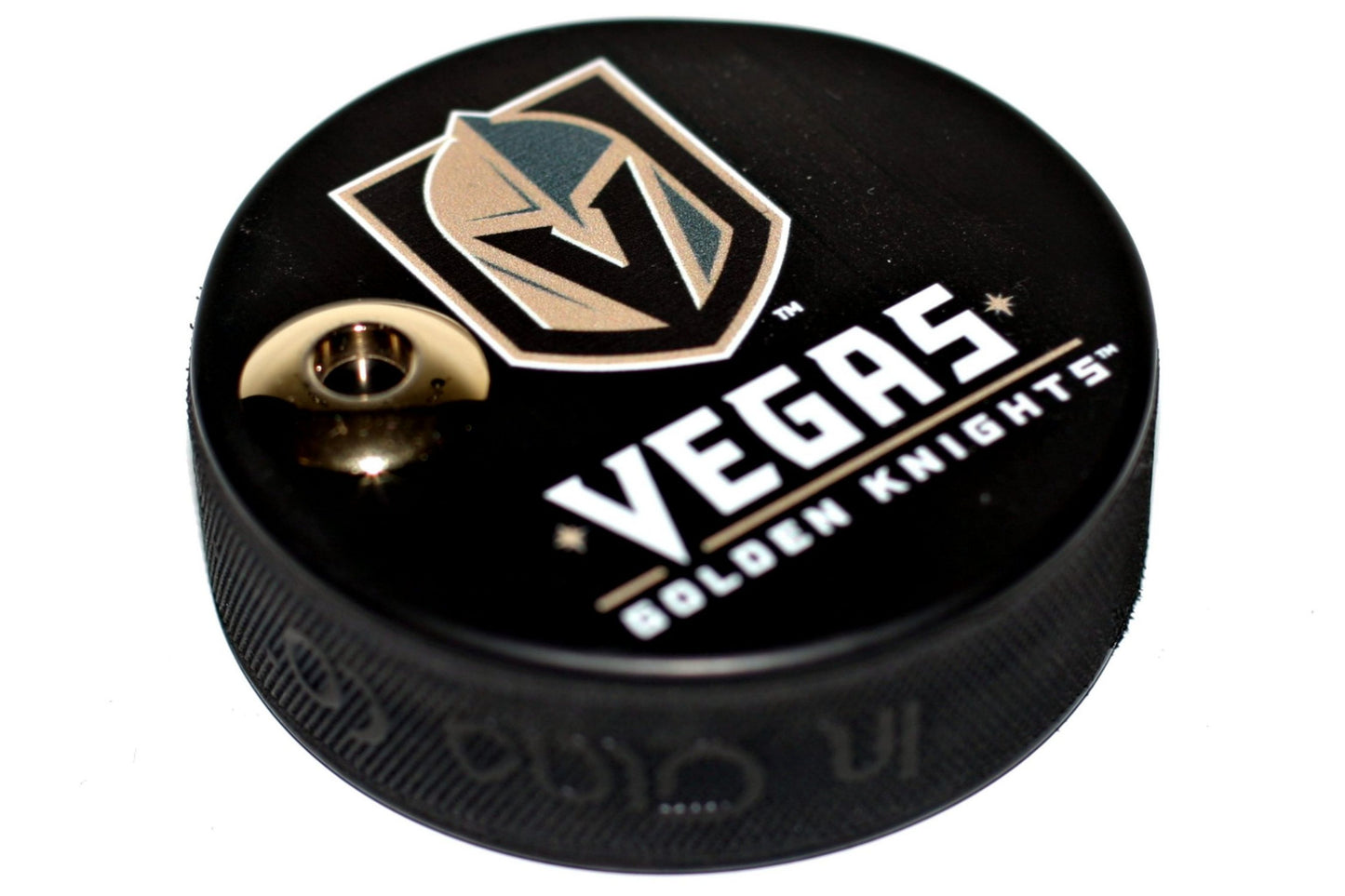 Vegas Golden Knights Basic Series Artisan Hockey Puck Desk Pen Holder