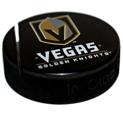Vegas Golden Knights Basic Series Hockey Puck Business Card Holder