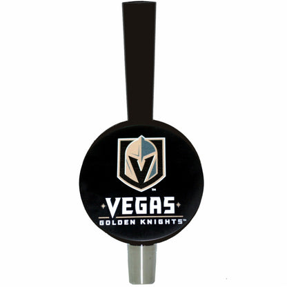 Vegas Golden Knights Tall-Boy Hockey Puck Beer Tap Handle