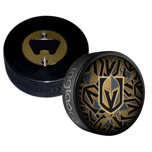 Vegas Golden Knights Clone Series Hockey Puck Bottle Opener