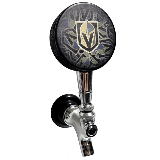 Vegas Golden Knights Clone Series Hockey Puck Beer Tap Handle