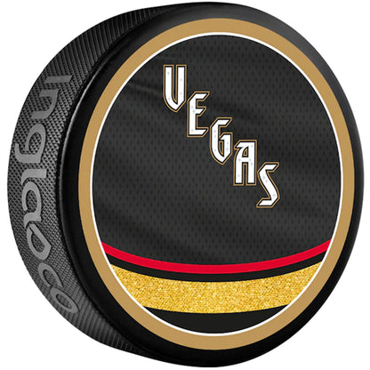 Vegas Golden Knights Reverse Retro Series Collectible Hockey Puck- 2023 Release